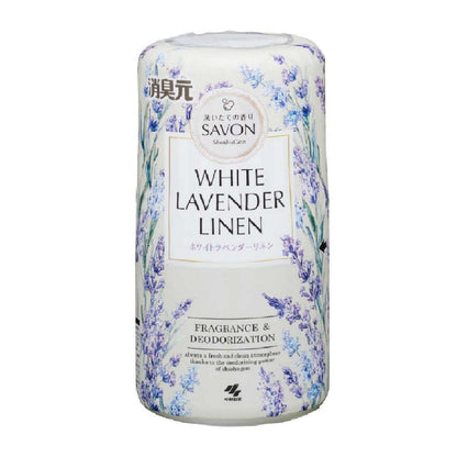 Kobayashi Pharmaceutical Deodorizer SAVON White Lavender Linen 400ml