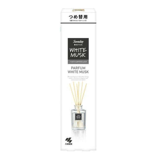 Kobayashi Pharmaceutical Sawaday Fragrance Stick Parfum White Musk Refill 70mL