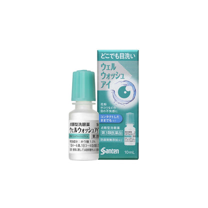 Santen Pharmaceutical Sante Well Wash Eye A 10ml