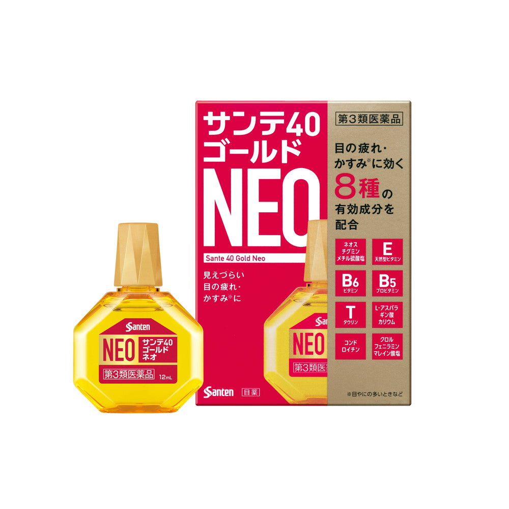 Santen Pharmaceutical Sante 40 Gold Neo 12ml