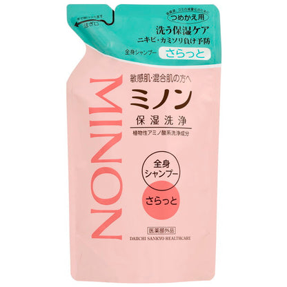 Minon Body Shampoo Light Type Refill 380ml