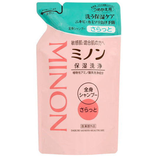 Minon Body Shampoo Light Type Refill 380ml