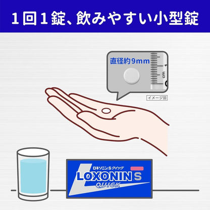 Daiichi Sankyo Healthcare Loxonin S Quick 12 Tablets