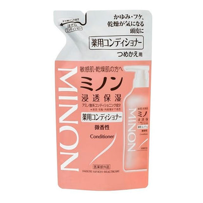 Medicinal Product Daiichi Sankyo Healthcare Minon Medicinal Hair Conditioner Refill 380ml