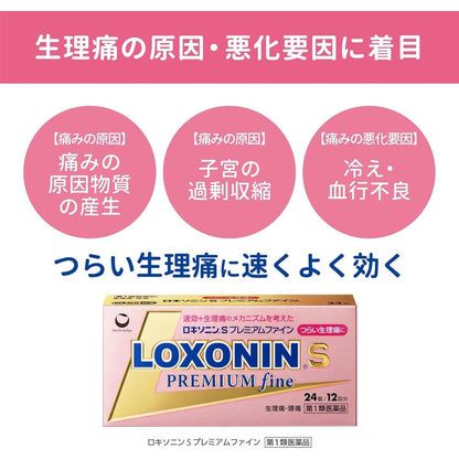 Loxonin S Premium Fine 12 Tablets