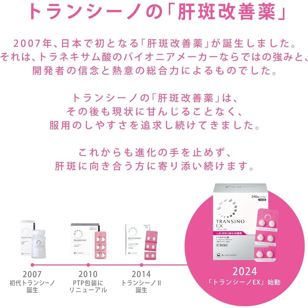 Daiichi Sankyo Transino EX (60 tablets)