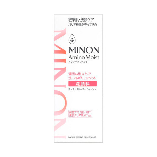 Daiichi Sankyo Healthcare Minon Amino Moist Creamy Wash 100g