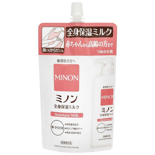 Minon Whole Body Moisturizing Milk Refill 320ml