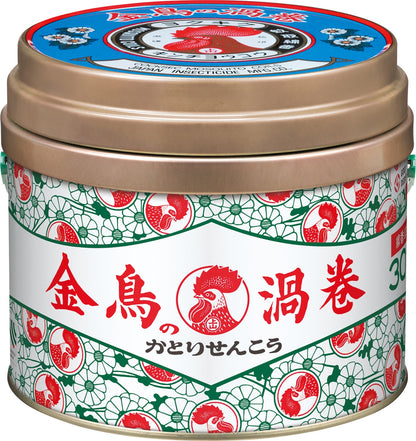 Dainihon Jochugiku Kincho Mosquito Coil (with Coil Holder) 30 Rolls Set