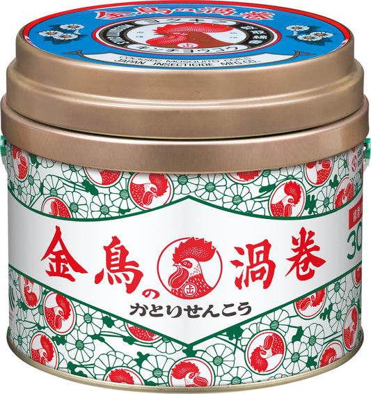 Dainihon Jochugiku Kincho Mosquito Coil (with Coil Holder) 30 Rolls Set