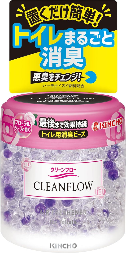 Kinjirou Clean Float Toilet Deodorizing Beads 60 Days Floral 170g