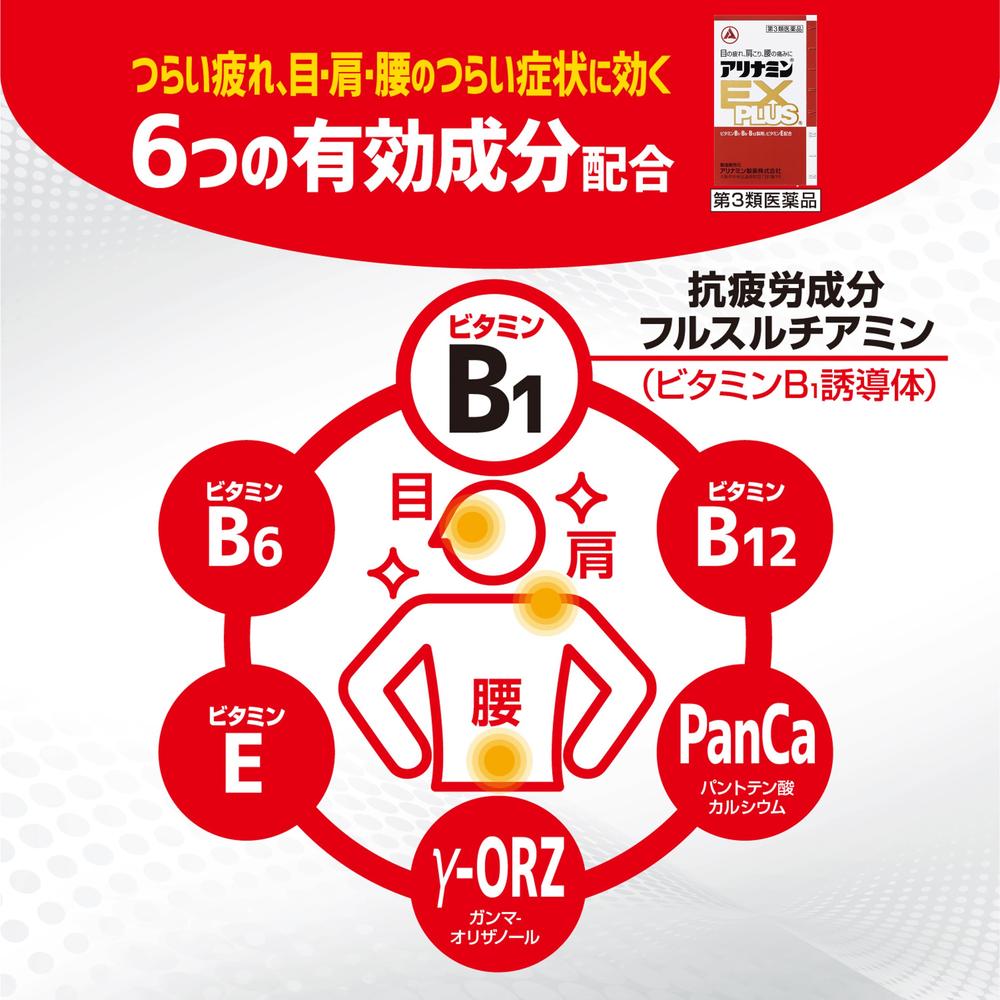 Alinamin EX Plus 120 Tablets