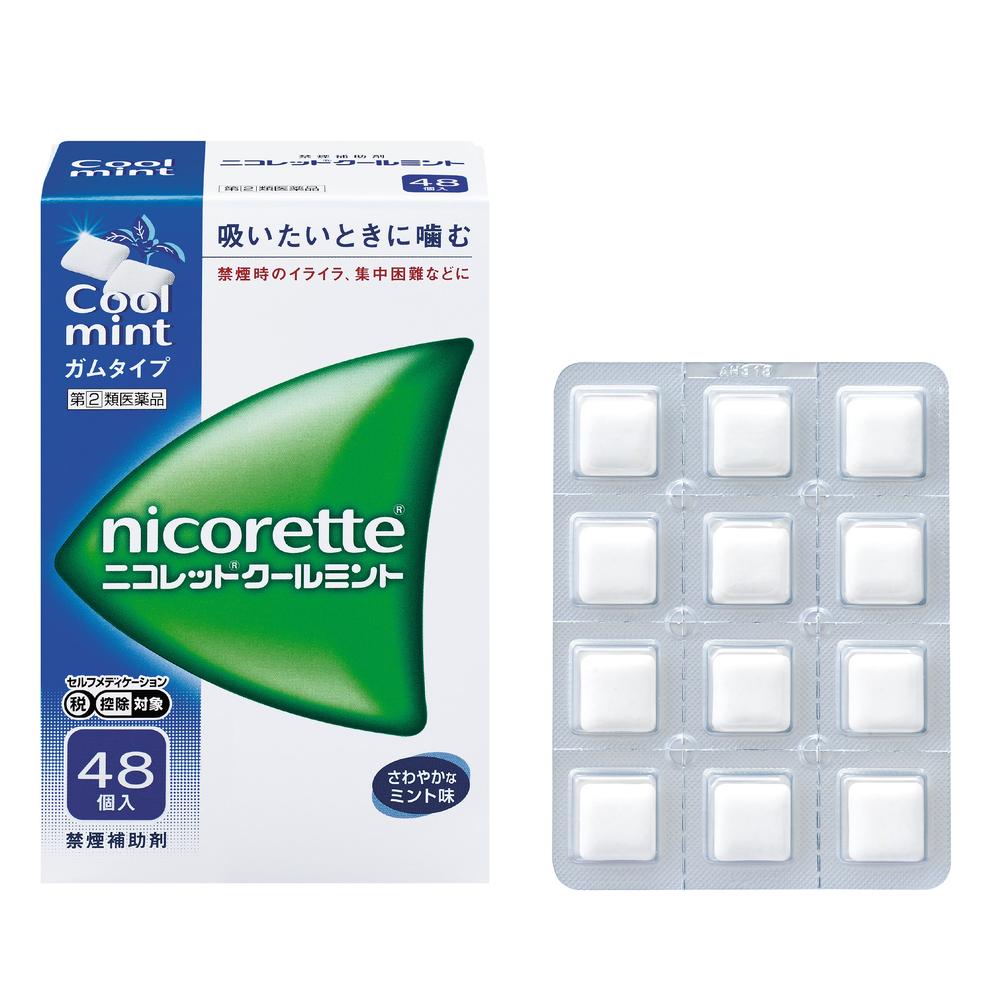 Nicorette Cool Mint 48 Pieces