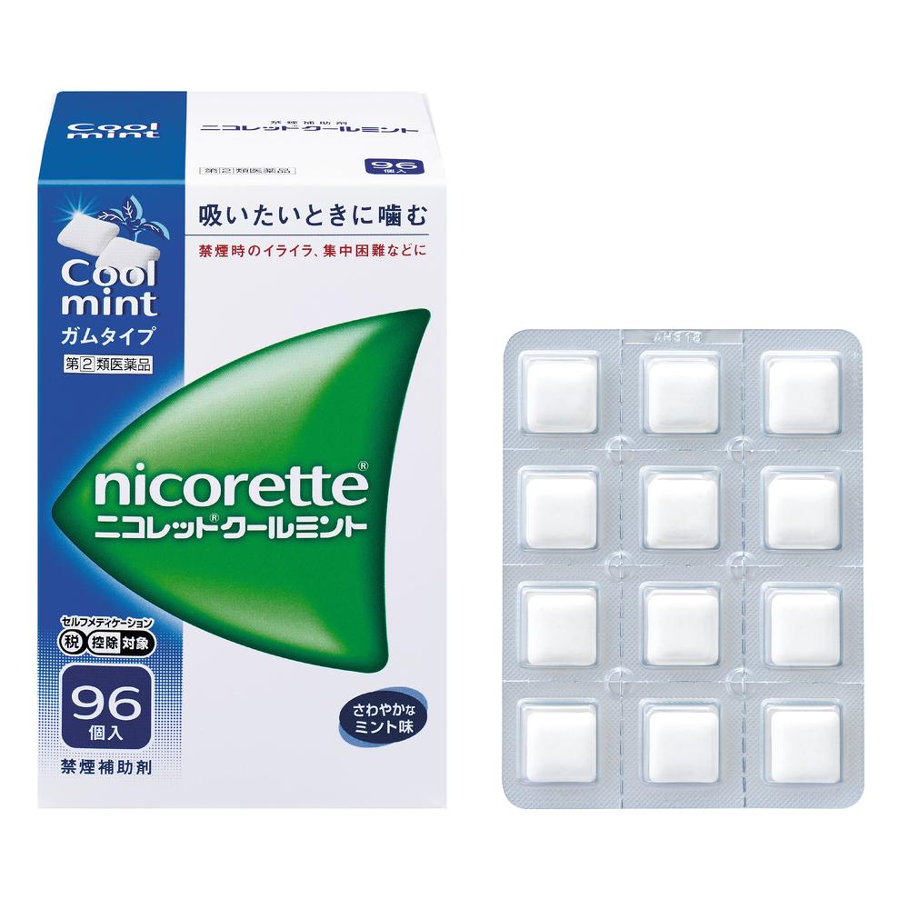 Nicorette Cool Mint 96 Pieces