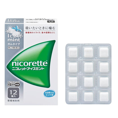 Nicorette Ice Mint 12 Pieces