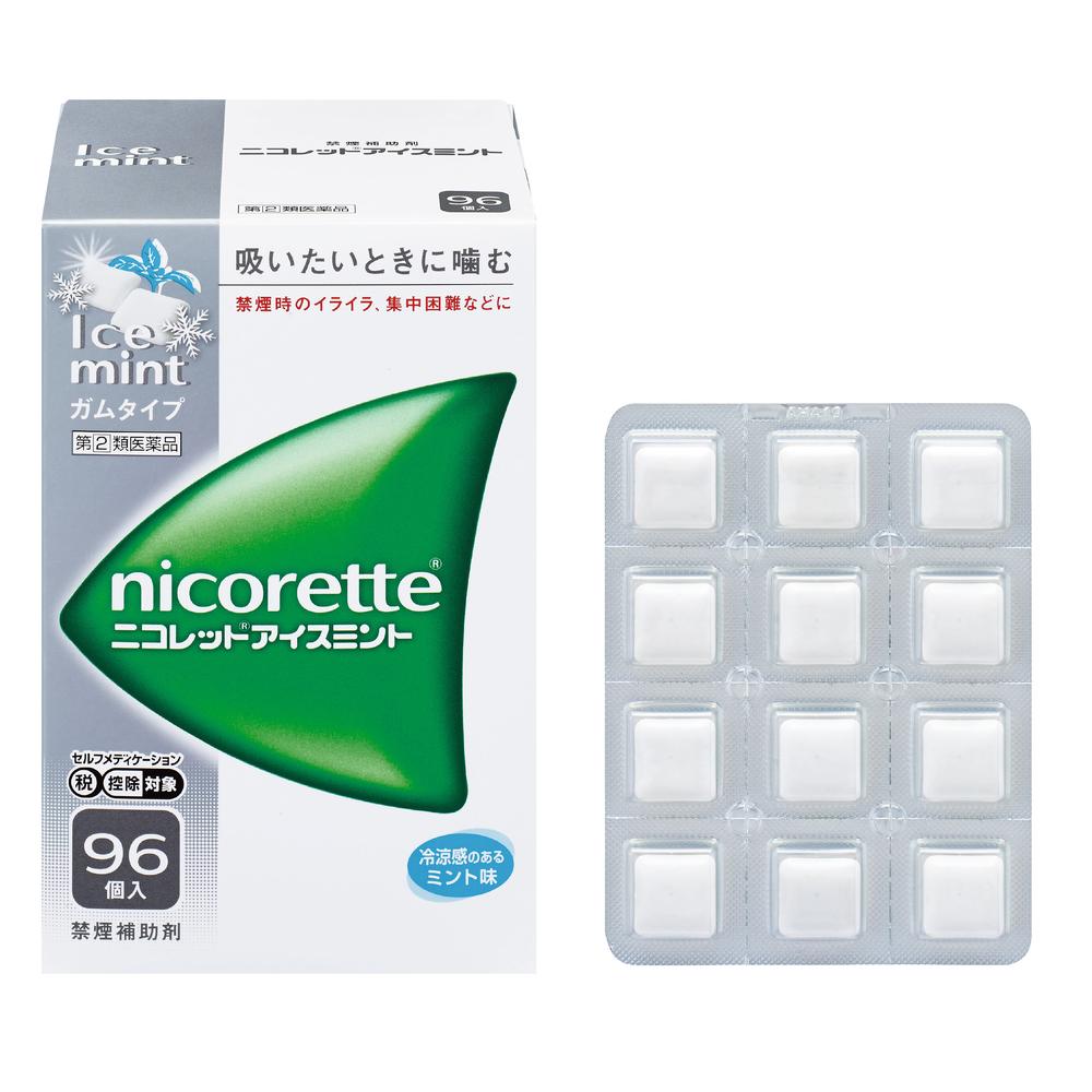 Nicorette Ice Mint 96 Pieces