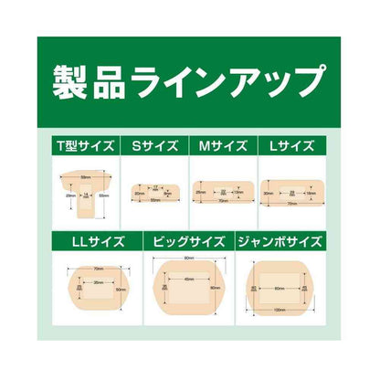 Nichiban Care Leave Healing Power CN9L L (9 Pieces)