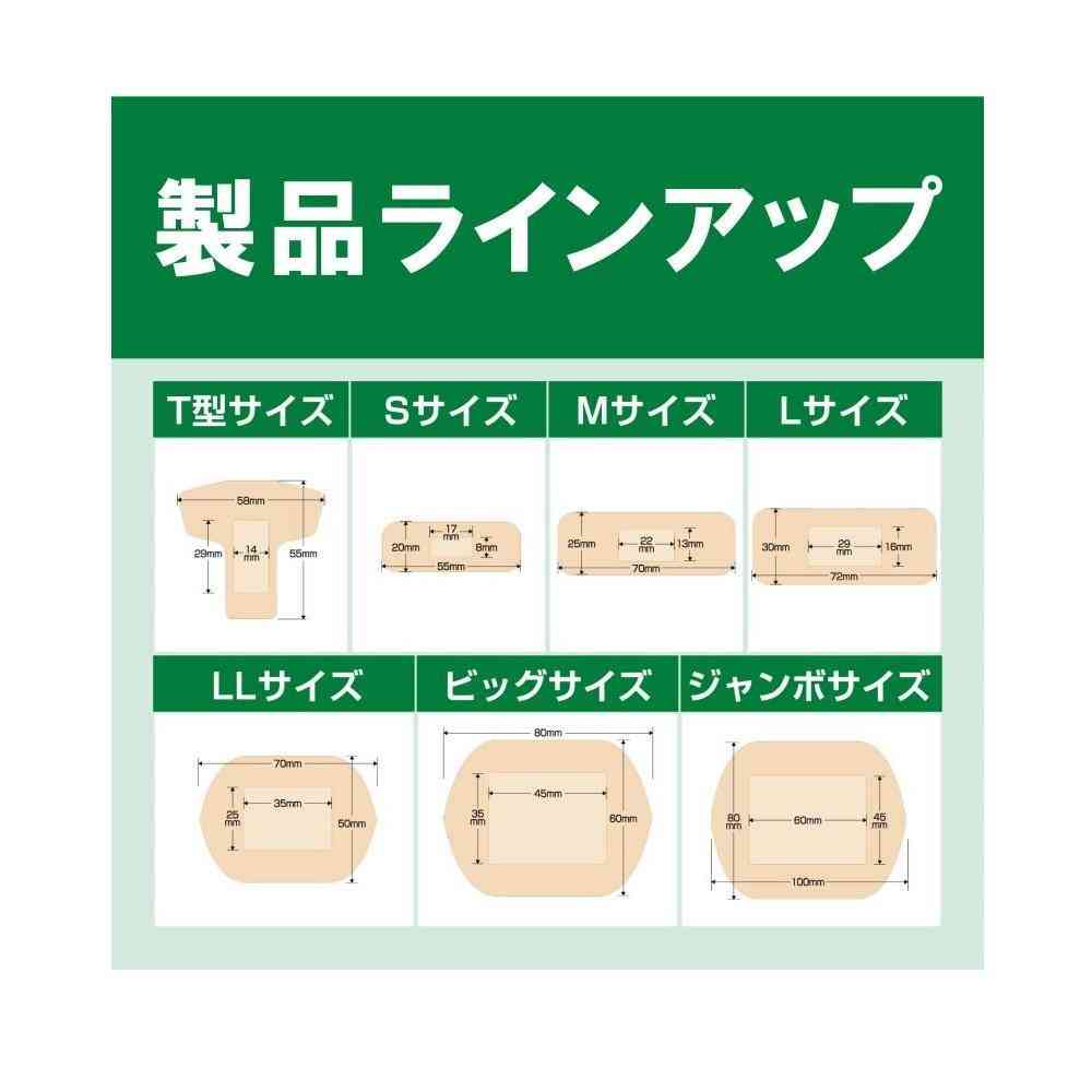 [Managed Medical Device] Nichiban Care Leave Healing Power CN5B Big (5 Pieces)