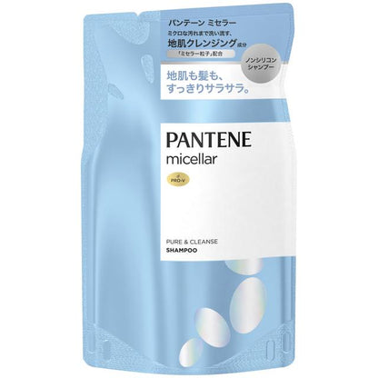 P&G Pantene Micellar Pure & Clean Shampoo Refill 350ml