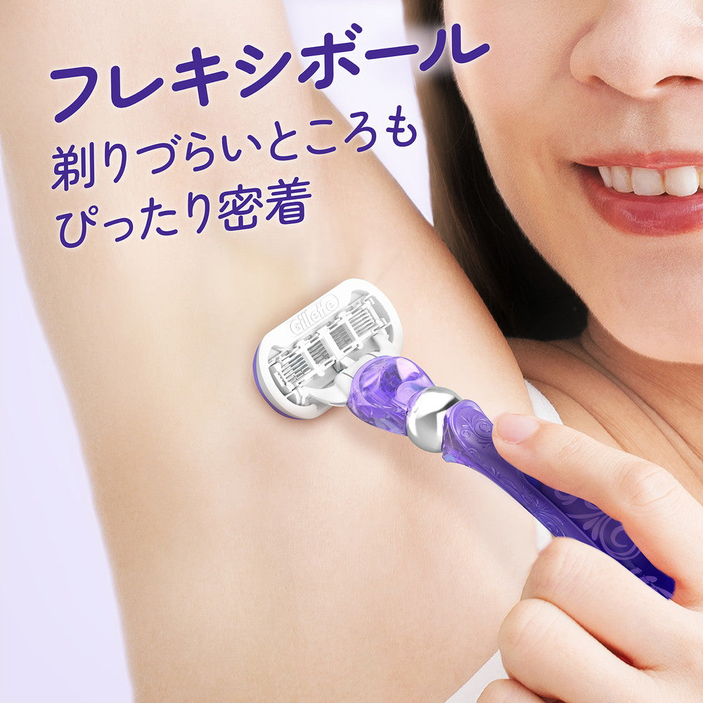 Gillette Venus Swirl Razor for Women with 2 Replacement Blades