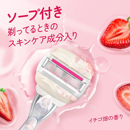 Gillette Venus Comfort Glide Strawberry Scent Razor Set