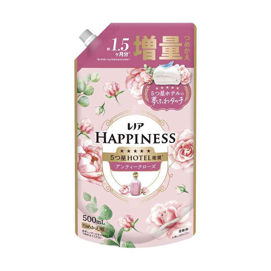 P&G Lenor Happiness Dream Soft Touch Antique Rose Scent Refill 500ml