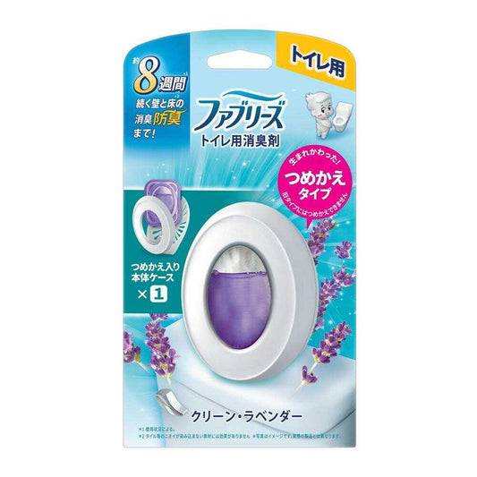 P&G Febreze Deodorizing Air Freshener Toilet Clean Lavender Refill Case 1 Piece