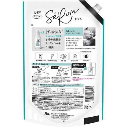 P&G Lenor Reset Serum White Lily Scent Refill Super Size 1150mL