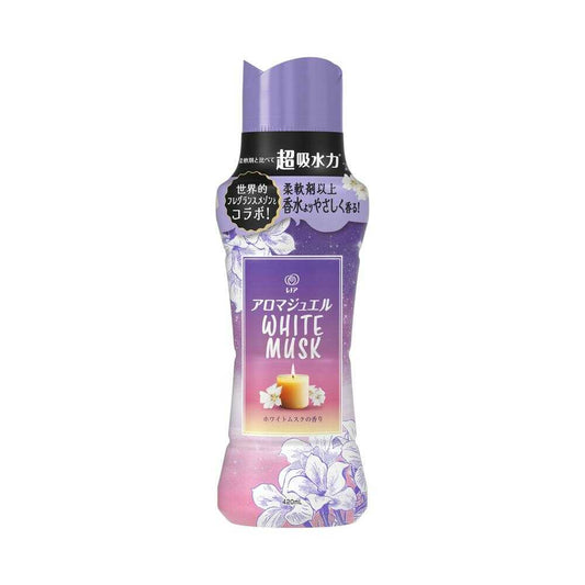 P&G Lenor Aroma Jewel WHITE MUSK Fragrance Beads, White Musk Scent, 420ml