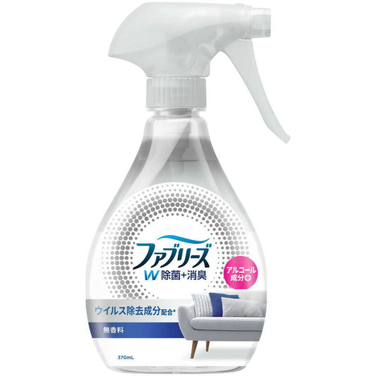 P&G Febreze W Disinfecting + Deodorizing Spray for Fabrics Unscented 370ml