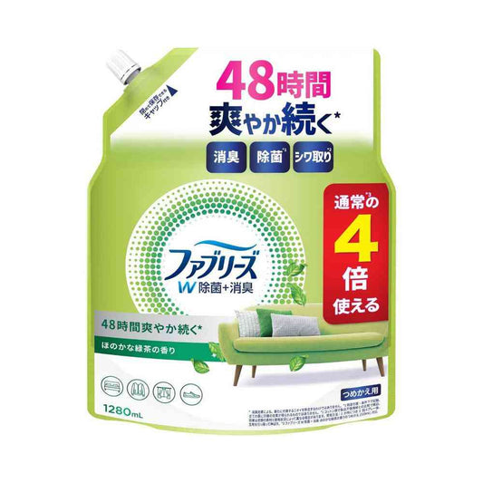 P&G Febreze W Deodorization Subtle Green Tea Scent Refill Super Size 1280mL