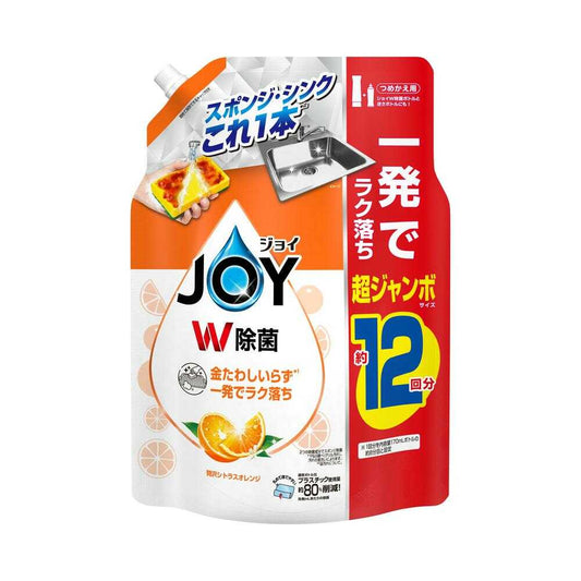 P&G Joy W Antibacterial Luxurious Citrus Orange Refill Super Jumbo 1550ml