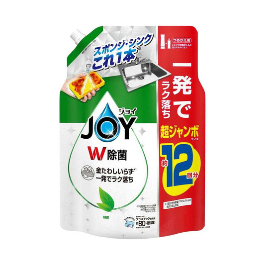 P&G Joy W Disinfecting Green Tea Refill Super Jumbo 1550ml