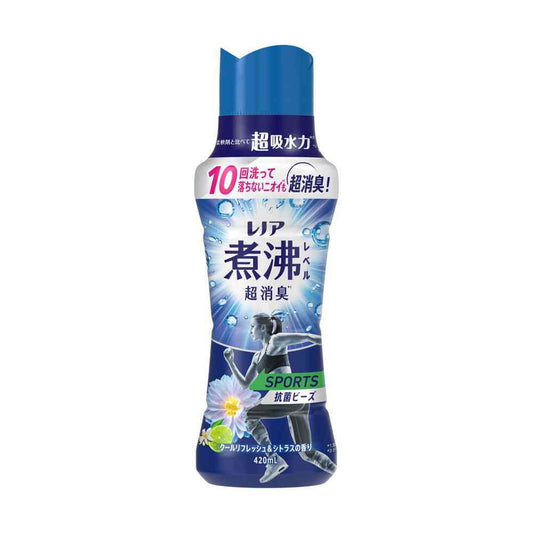 P&G Lenor Boiling Level Deodorizing Antibacterial Beads Sports Cool Refresh & Citrus Scent 420ml