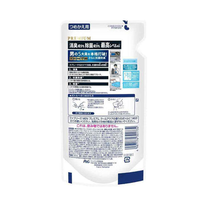 P&G Febreze W Deodorization + Disinfection Premium Men Cool Aqua Scent Refill 320mL