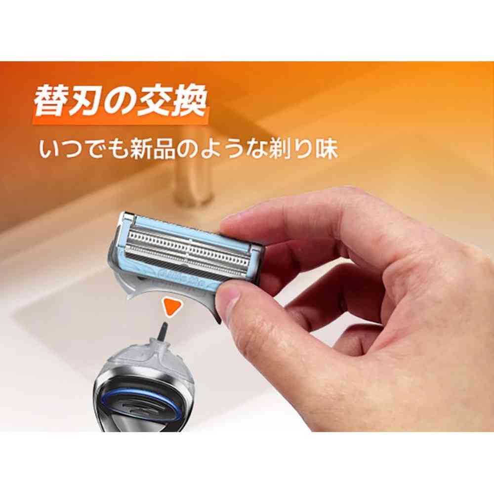 P&G Gillette Fusion Body Replacement Blades 3-Pack
