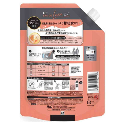 P&G Lenor Odor Luxe Aroma Jewel Eternal White Musk & Apricot Refill Extra Large 920 mL