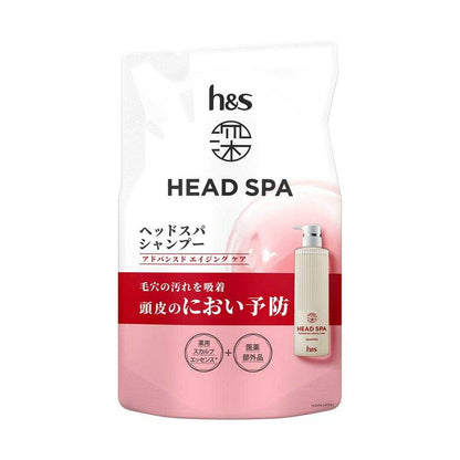 【Quasi-Drug】P&G Deep Head Spa by h&s Advanced Aging Care Shampoo Refill 350g