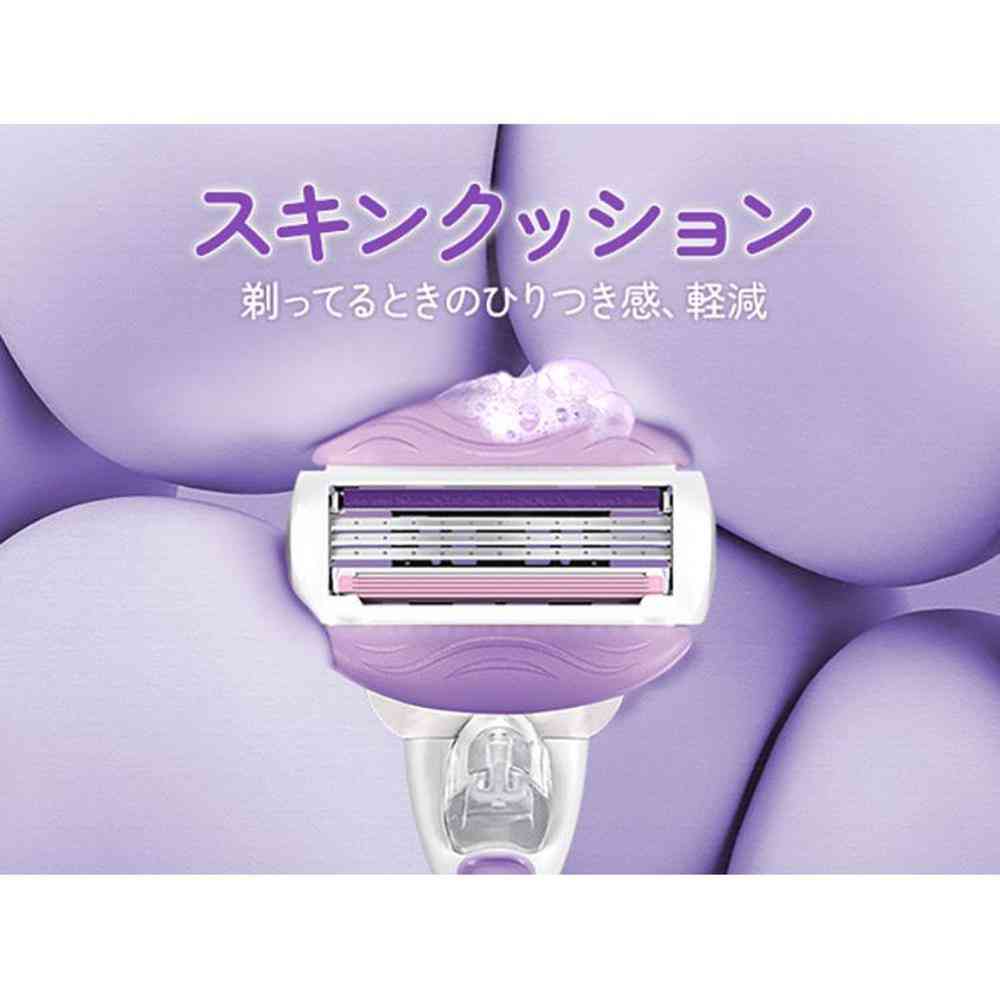 Gillette Venus Moisturizing Skin Violet Scent Replacement Blades (3 Pack)