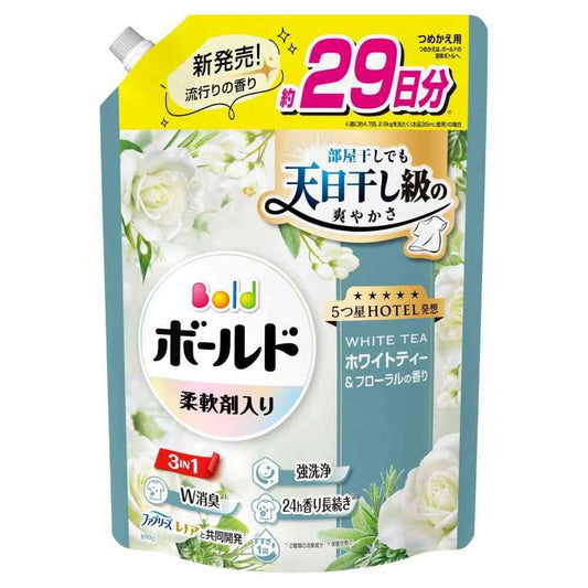 P&G Bold Gel White Tea & Floral Scent Refill Extra Large 690g