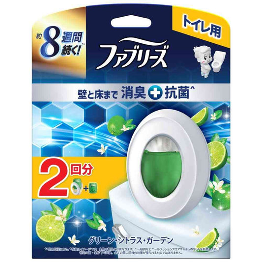 P&G Febreze Toilet + Antibacterial Green Citrus Garden 6.3ml x 2