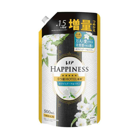 P&G Lenor Happiness Dream Soft Touch White Bouquet & Linen Refill 500ml