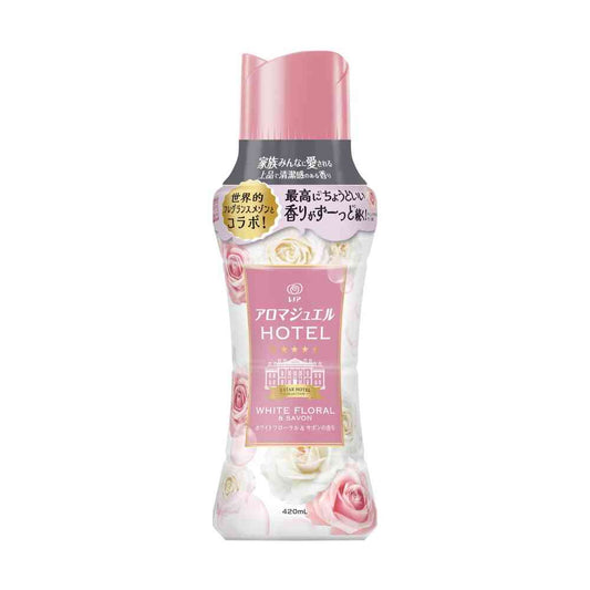 P&G Lenor Aroma Jewel White Floral & Soap Scent 420ml