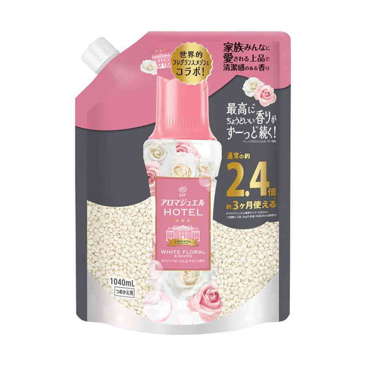 P&G Lenor Aroma Jewel White Floral & Soap Scent Refill Extra Large 1040ml