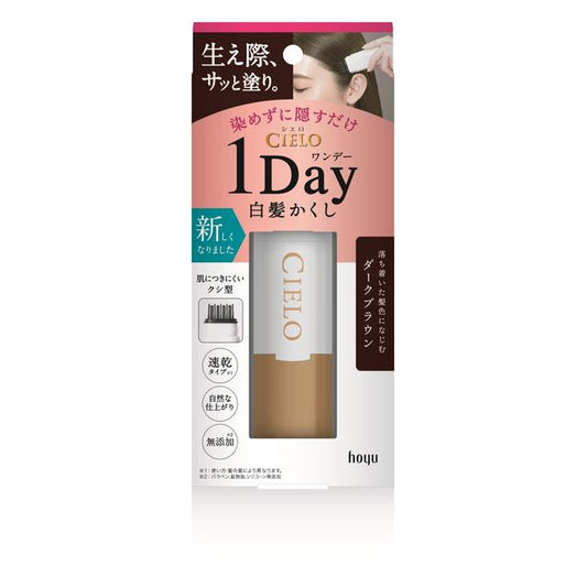 Cielo One-Day Gray Hair Concealer Dark Brown 9ml