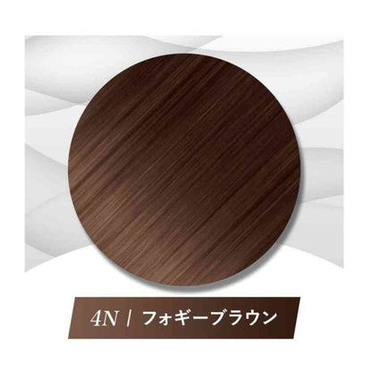 [Quasi-drug] Bigen Foam Cream Color 4N 1st Agent 50g + 2nd Agent 40g + After Color Serum 5ml