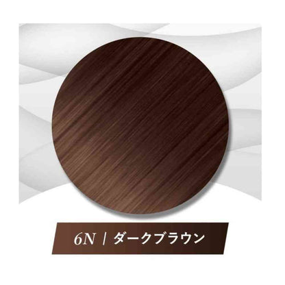 [Quasi-drug] Bigen Foam Cream Color 6N 1st Agent 50g + 2nd Agent 40g + After Color Serum 5ml