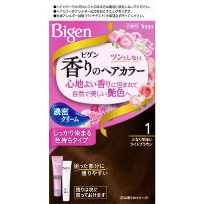 [Quasi-Drug] Bigen Fragrant Hair Color Cream 1 40g + 40g