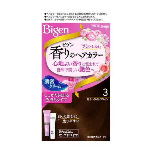 Bigen Fragrant Hair Color Cream 3 40g + 40g