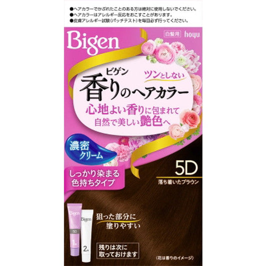 Bigen Fragrance Hair Color Cream 5D 40g + 40g